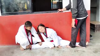 Taekwondo Stretching || Princy Bomjan || Riviera International Academy