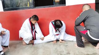 Taekwondo Stretching || Princy Bomjan || Riviera International Academy