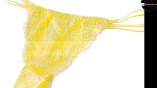 Try On Haul | 16 Sep 2023 | Tiny See Through Lingerie G string Transparent Thong Panty Haul