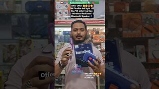 Flexible led light Offer Rs.799 only Free Wireless Neckband Bluetooth Speaker #shorts #short #led