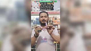 Flexible led light Offer Rs.799 only Free Wireless Neckband Bluetooth Speaker #shorts #short #led