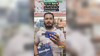 Flexible led light Offer Rs.799 only Free Wireless Neckband Bluetooth Speaker #shorts #short #led