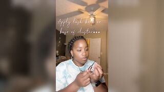 Amazon lashes try on haul ???????? #tutorial #shortsfeed