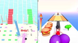 Bridge Race // Twerk // All Level Gameplay Android, iOS - NEW APK BIG UPDATE