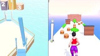 Bridge Race // Twerk // All Level Gameplay Android, iOS - NEW APK BIG UPDATE