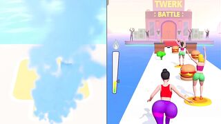 Bridge Race // Twerk // All Level Gameplay Android, iOS - NEW APK BIG UPDATE